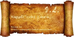 Vagyóczki Laura névjegykártya